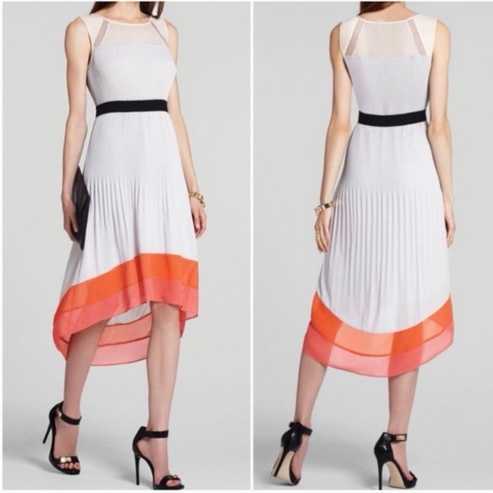BCBGMAXAZRIA Dress - Alicia Pleated size 10 - Picture 2 of 7